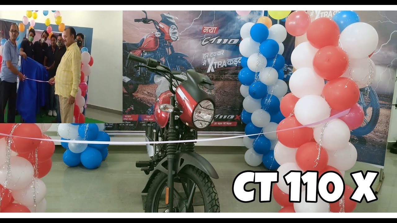 2021 Bajaj CT 110 X  /Power Full Bike/ Red Colour/  Full Walkaround Review  Launch I S D AUTOMOBILE