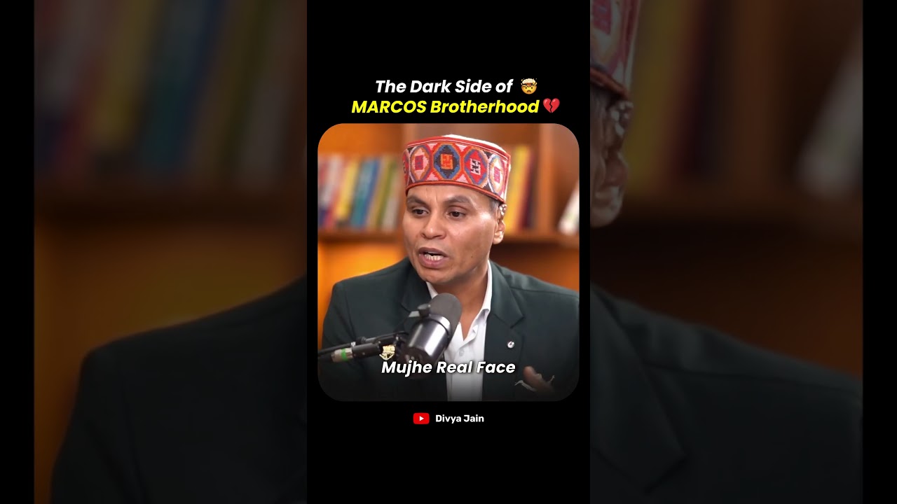 The Dark Side of MARCOS Brotherhood💔| Divya Jain 