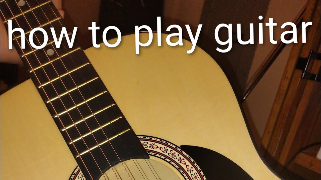 How to play guitar 🎸
