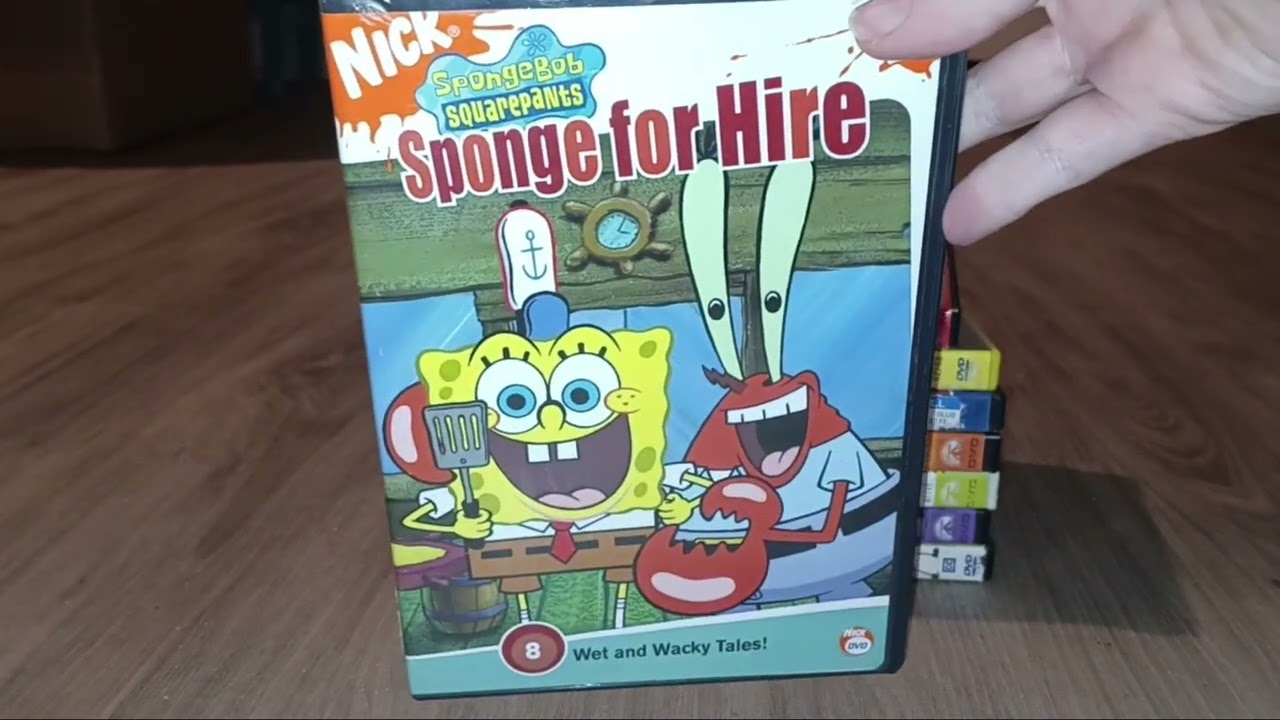 My SpongeBob Squarepants DVD Collection