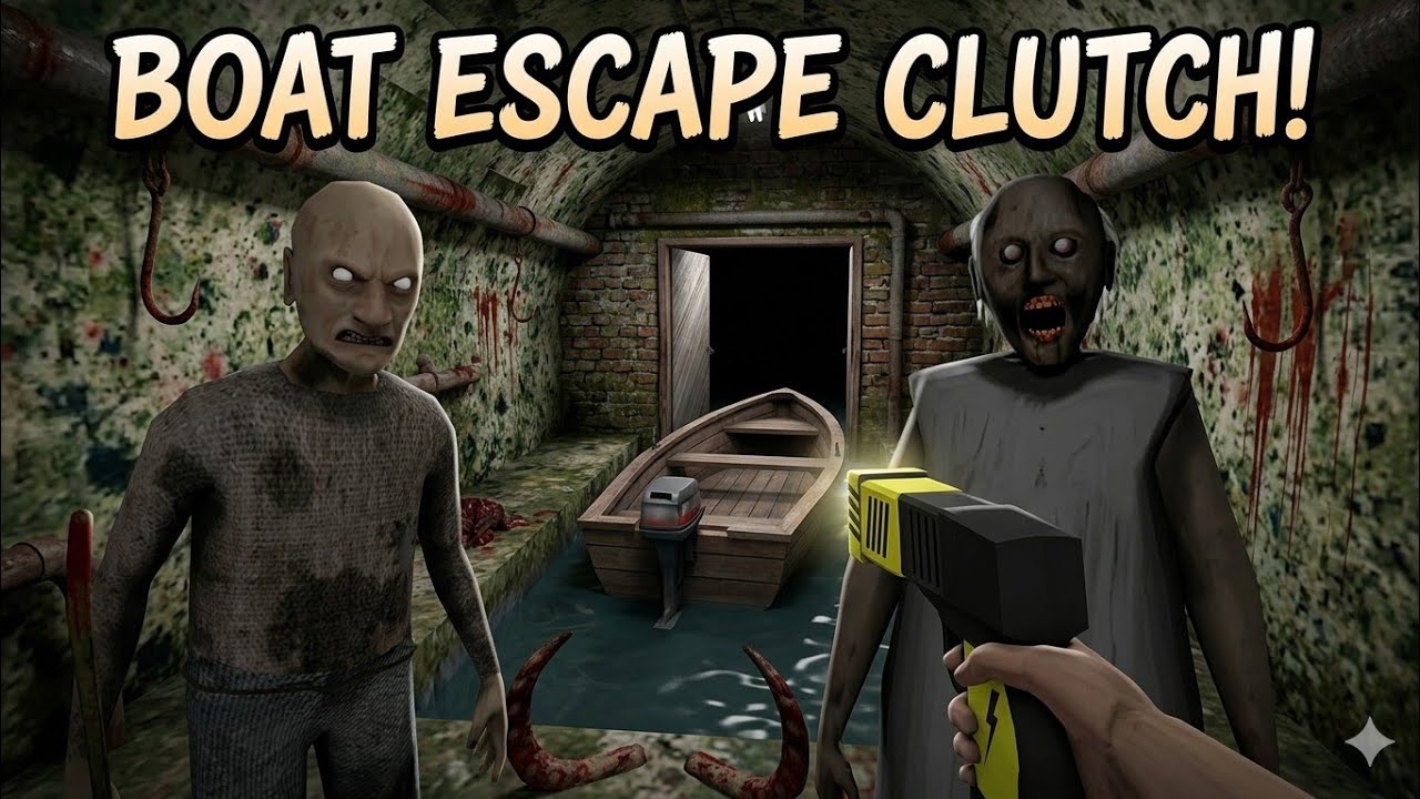 Granny 2 Boat Escape Gameplay Tamil | Funny & Horror Moments | Granny Chapter 2 Tamil