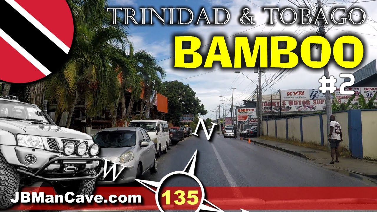 BAMBOO SETTLEMENT #2 in Trinidad and Tobago Drive Road Trip JBManCave.com