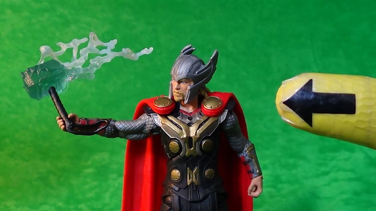 Thor, The Dark World, Lightning Bolt Hammer Figure