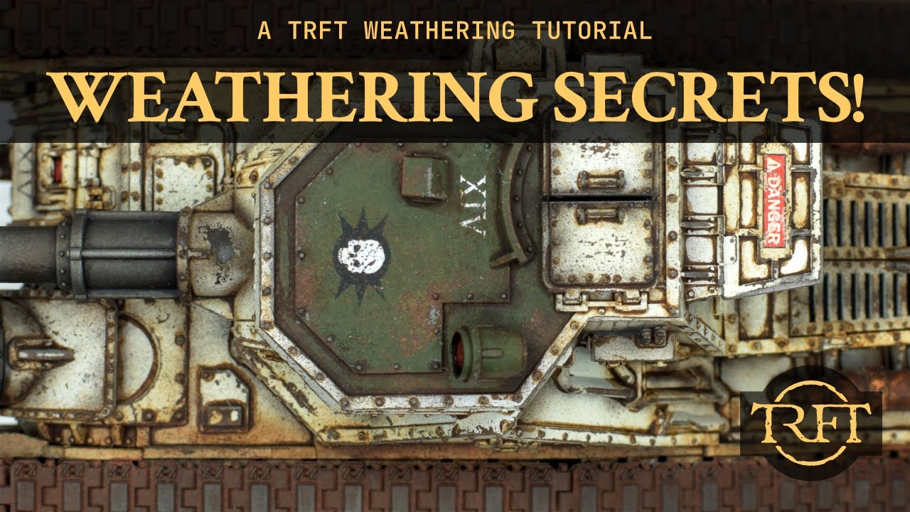 Weathering SECRETS Revealed! - Post-shading & Decals Weathering