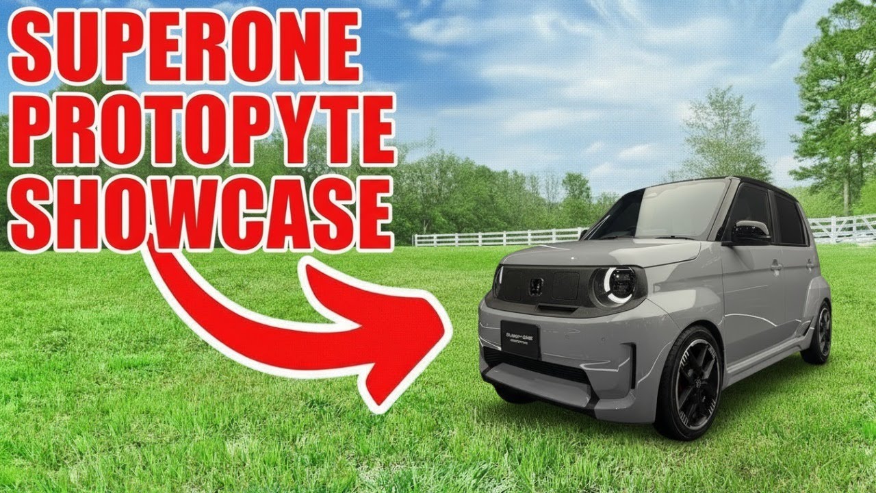 Hondas Rebellious Prototype - SuperONE, Revealed! Japan Mobility Show.