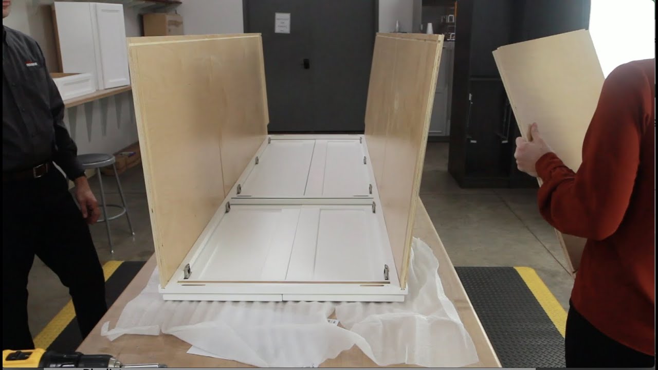 How to Assemble NorthPoint Cabinetry Pantry Cabinet