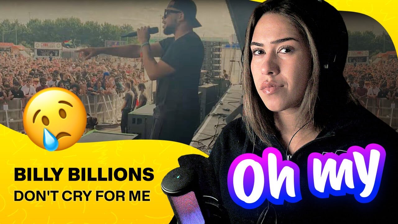 Reaction ▷  BILLY BILLIONS - DON'T CRY FOR ME
