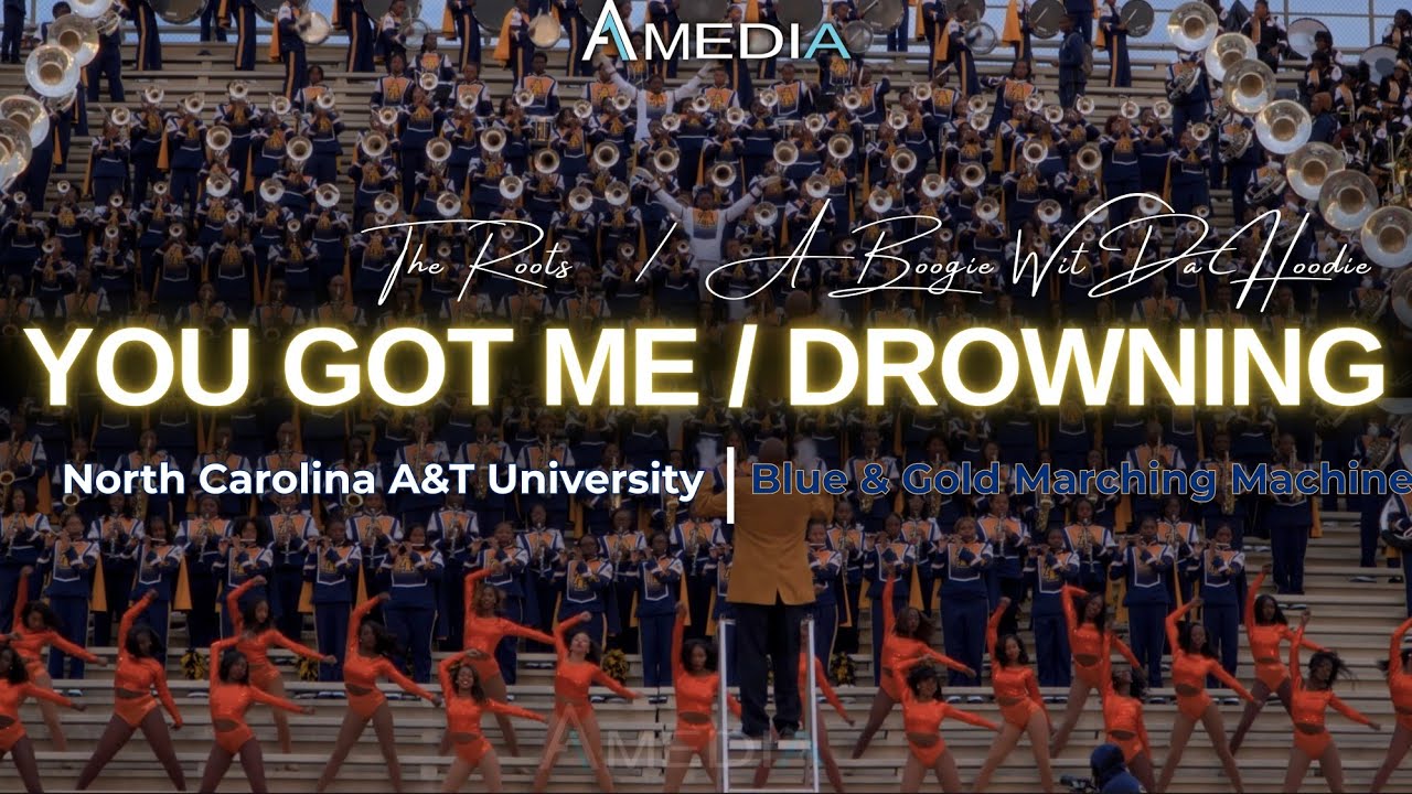 NCAT BGMM - You Got Me / Drowning ( The Roots / A Boogie Wit Da Hoodie) Fall 2025 | 4K 🔥🎥🎬‼️