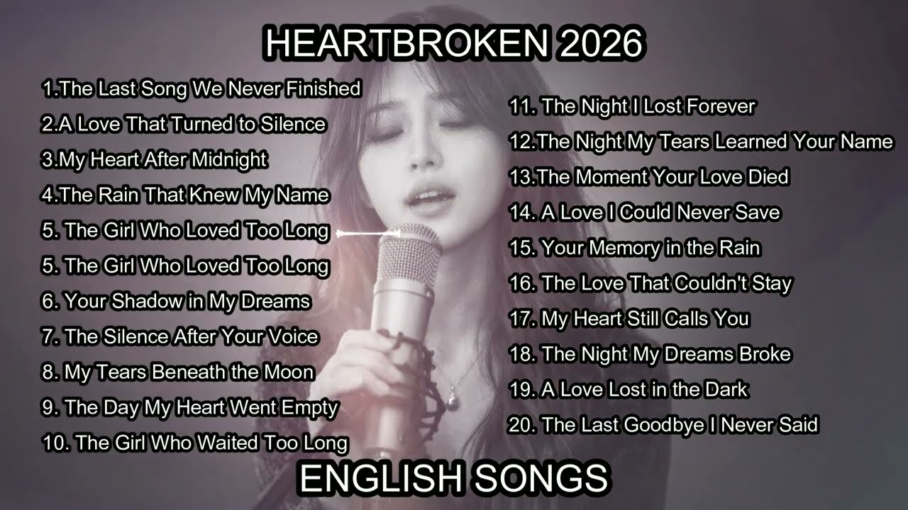 Heartbroken Love Songs - Jazz Seun | New English Sad Love Songs 2026