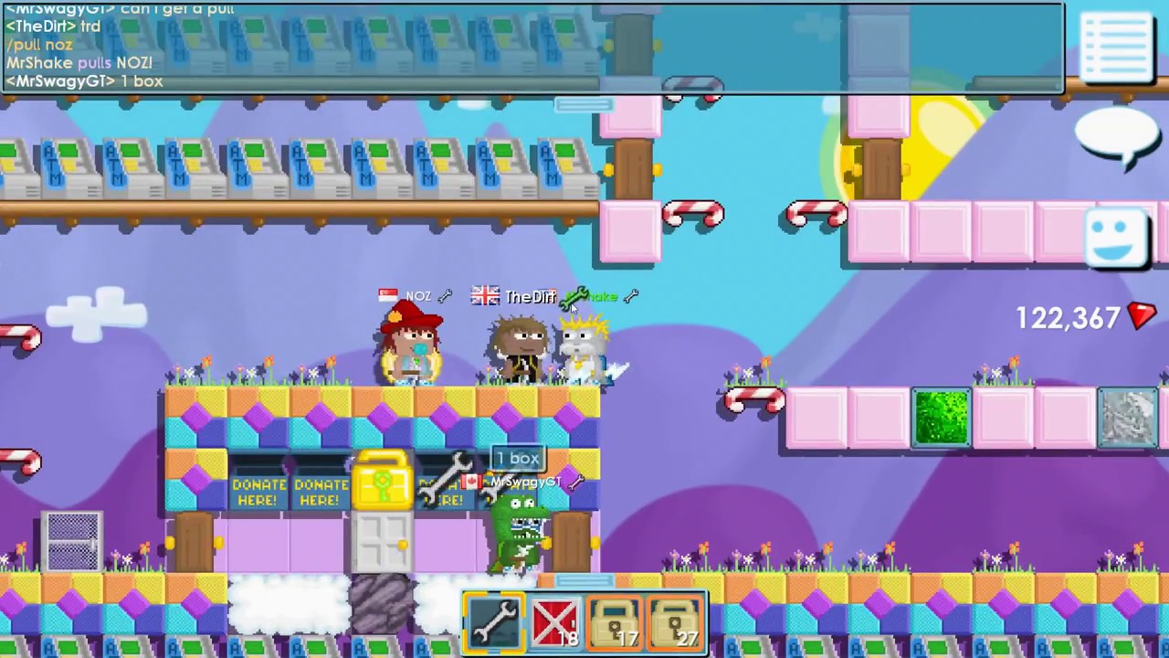 Growtopia Selling my ATM world for 41Dls