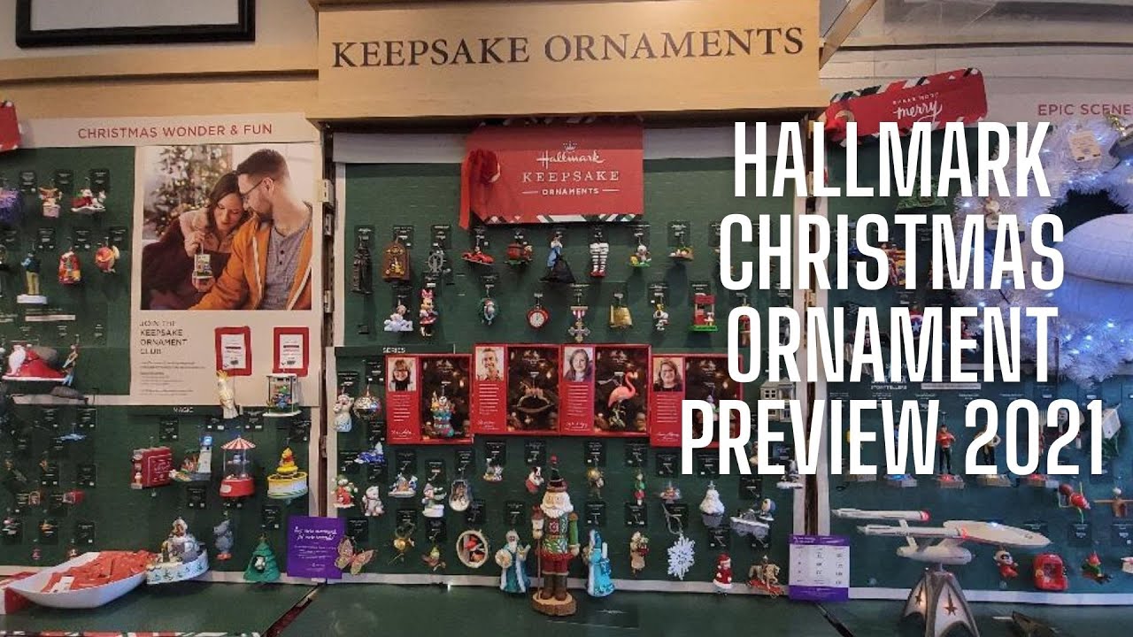 HALLMARK ORNAMENT PREMIERE 2021- CHRISTMAS IN JULY #HALLMARK