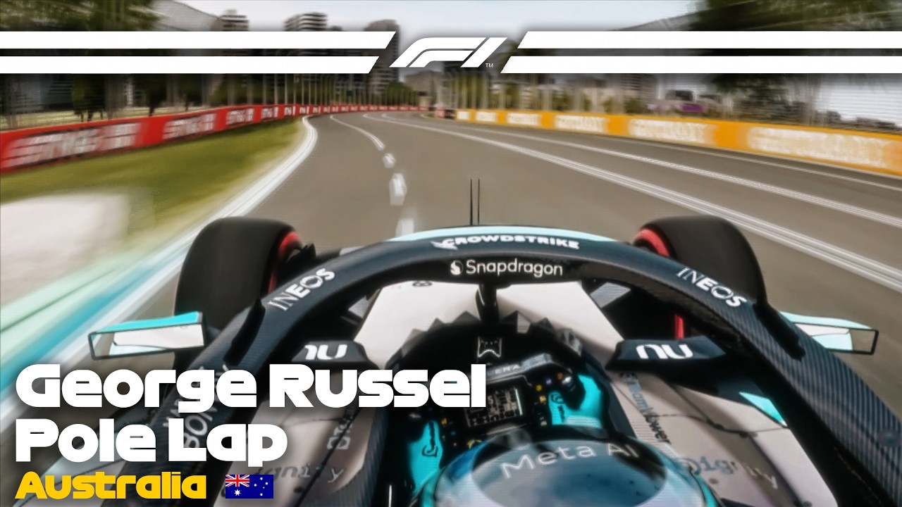 George Russel 2026 Australian GP Pole Lap I Assetto Corsa