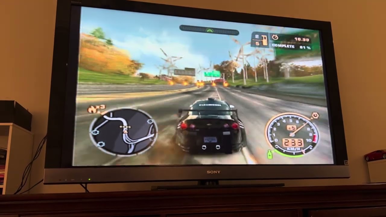 Need For Speed Most Wanted PS2 Tollbooth Time Trial Challenge 27 3:15.50 