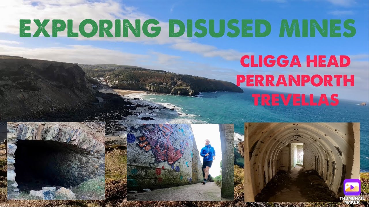 Exploring a Disused Cornish Tin Mine on Cligga Head - Perranporth to Trevellas Coombe