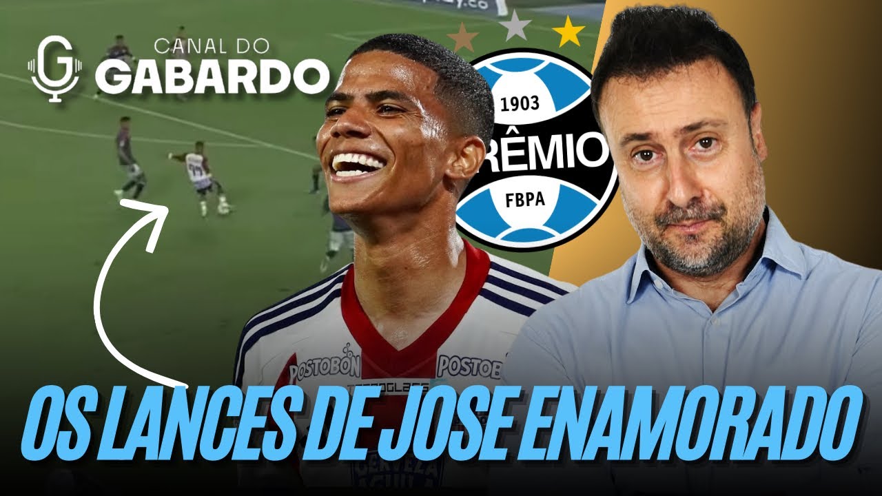 Veja os lances do atacante colombiano que o Grêmio tenta contratar