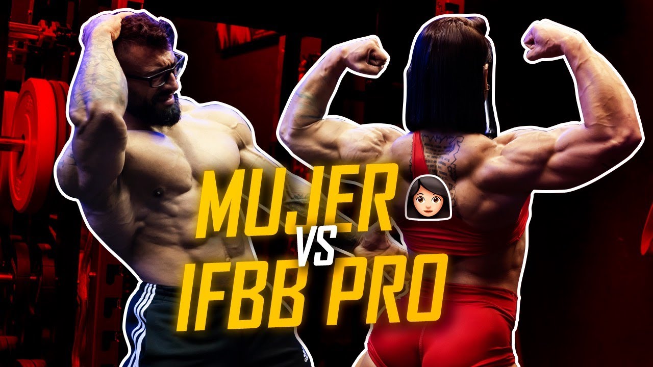 MUJER CULTURISTA entrenando con IFBB PRO 💥💣 (ME SORPRENDIO) Entrenamiento de ESPALDA AMAZONA FIT