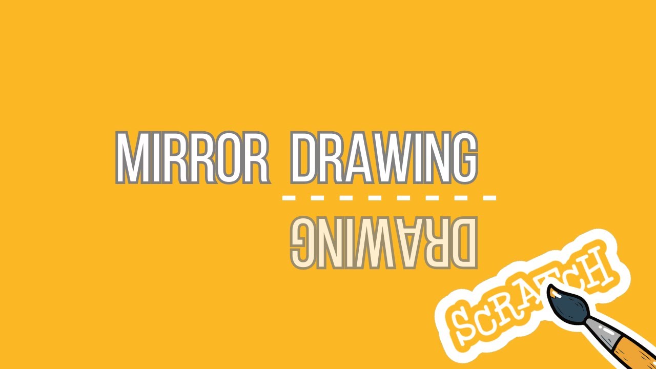 How to make Mirror effect in scratch | Spacespice