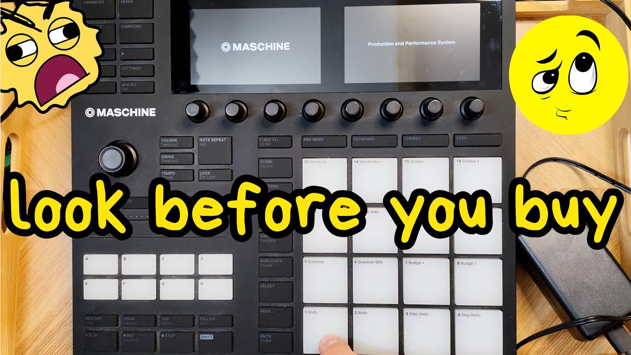 Start Native Instruments MASCHINE MK3...   Look Before You Buy!