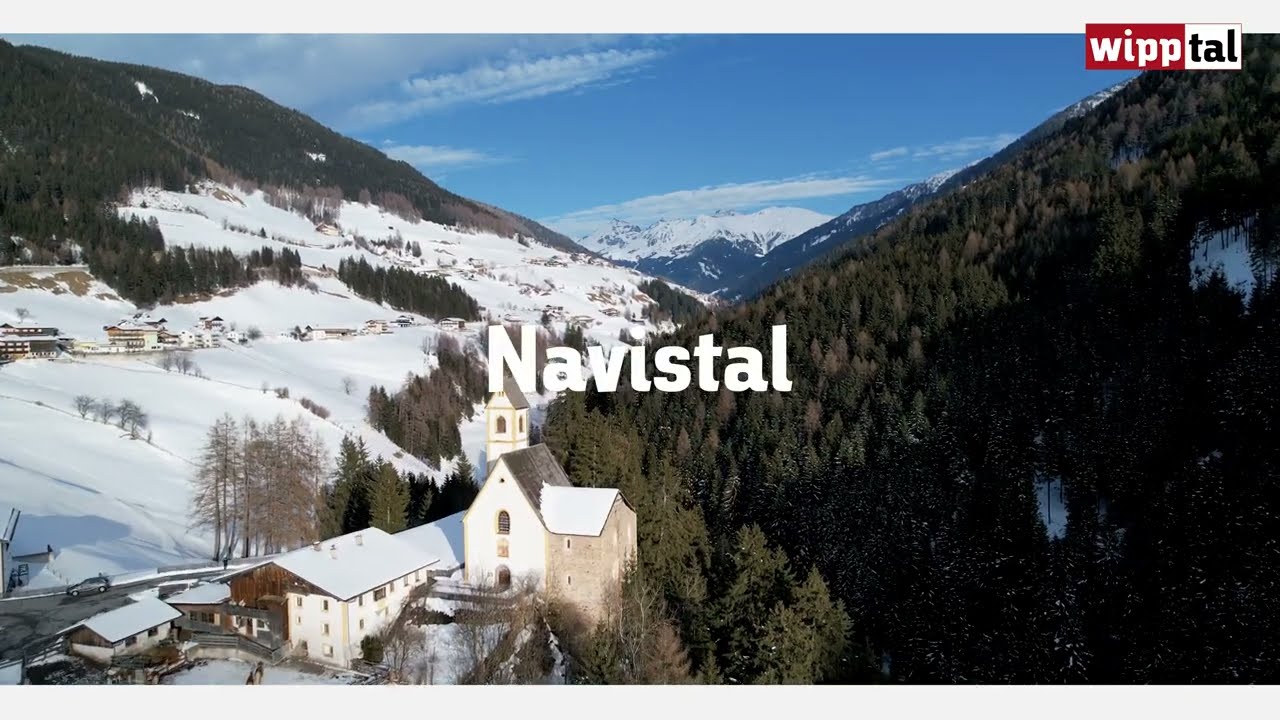 Das Navistal im Wipptal in Tirol | Winter