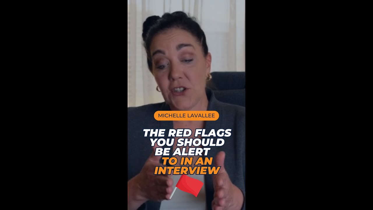 Red flags during an interview