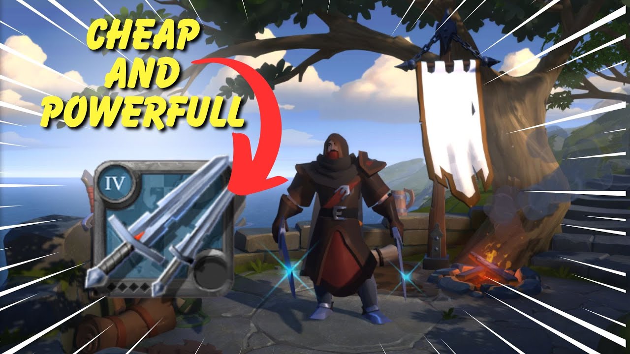 Dual Sword Friendly Newbie Weapon And Strong | CORRUPTED DUNGEON | Albion Online PVP Commentary