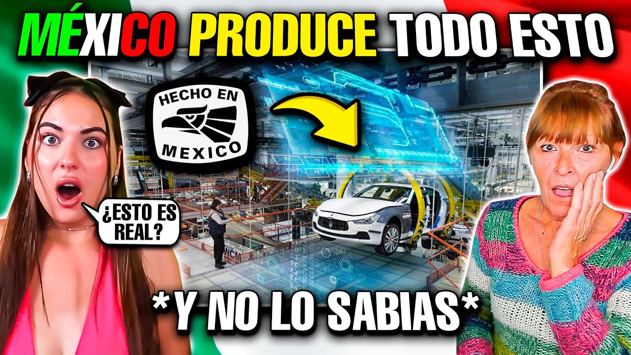🇪🇸 ESPAÑOLAS REACCIONAN a 10 COSAS HECHAS en MÉXICO 😱🇲🇽 *no sabían todo esto*