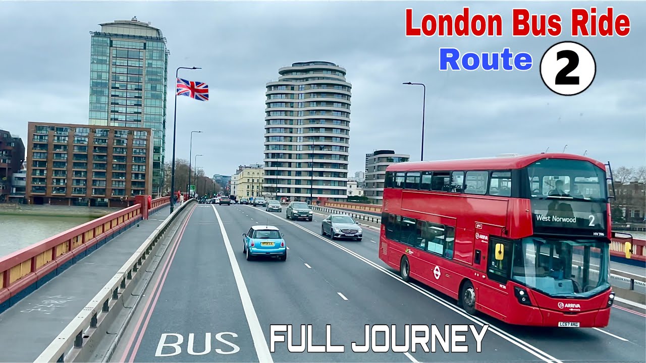 London Bus Ride 🇬🇧 Route 2 - Norwood to Marylebone Station | Full Journey