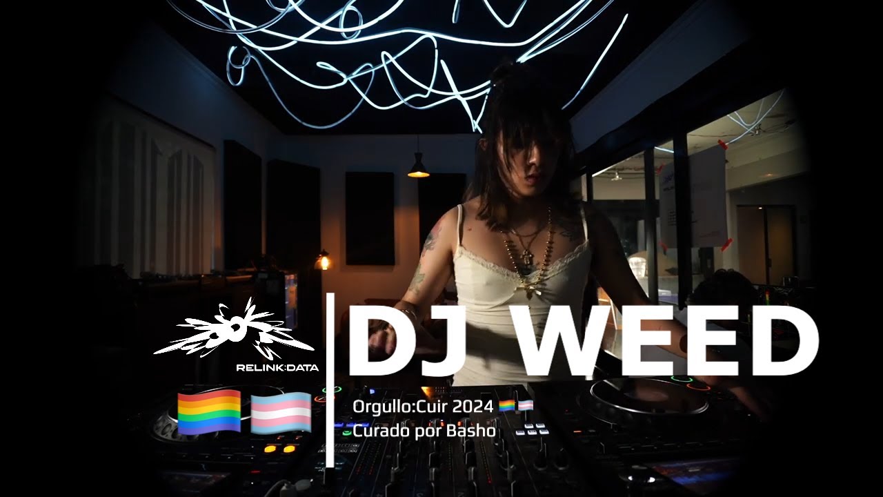 DJ Weed DJ Set | Orgullo:Cuir x Relink:Data 2024 🏳️‍🌈🏳️‍⚧️ | curado por Basho