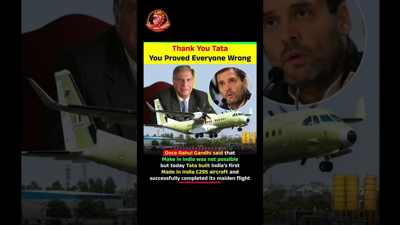 Thank You Tata You Proved Everyone Wrong. #tata #viral #rahulgandhi
