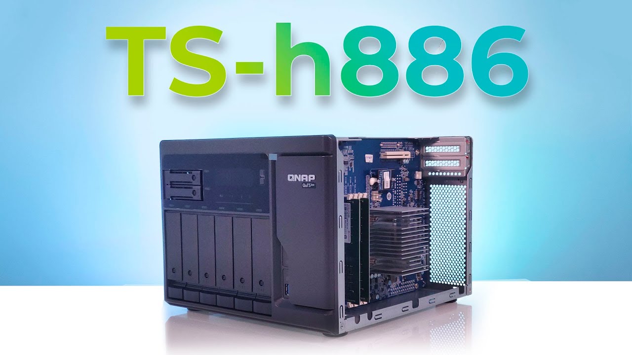 Sistema de almacenamiento NAS/SAN de canal de fibra - Unboxing QNAP TS-h886