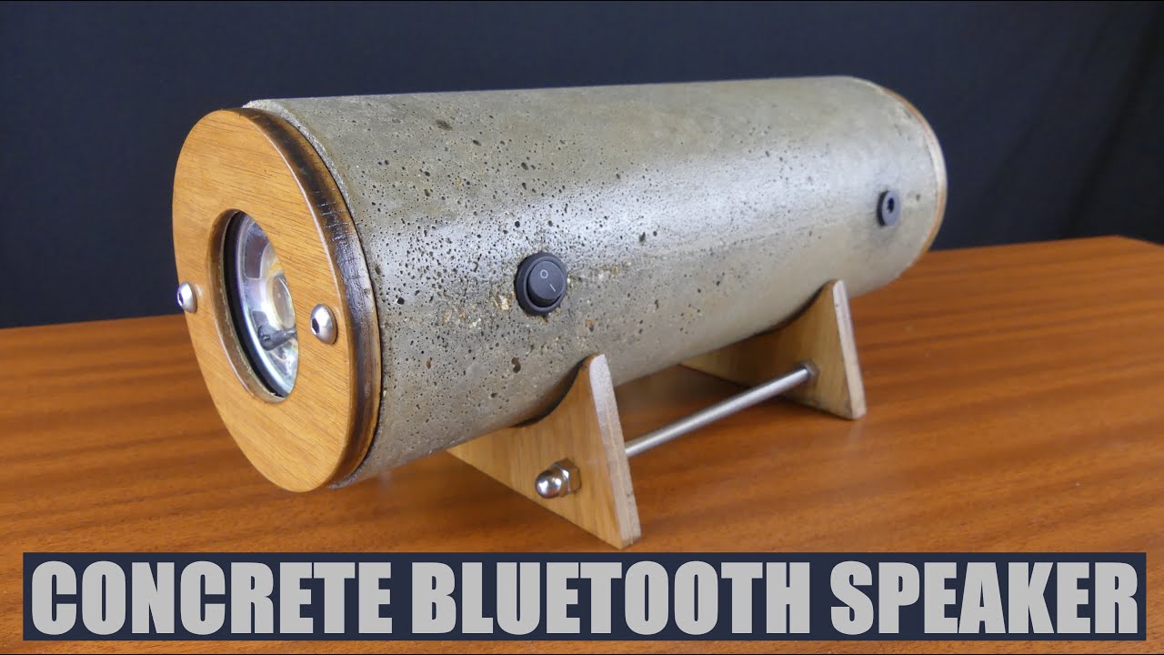 Concrete Bluetooth Speaker  |  How to Make