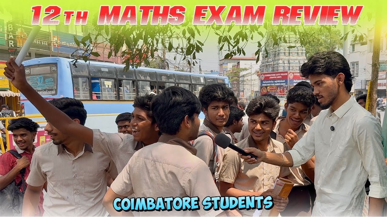 OUT OF SYLLABUS? 😳Maths Exam Review 2026🔥 Coimbatore Students Review !!