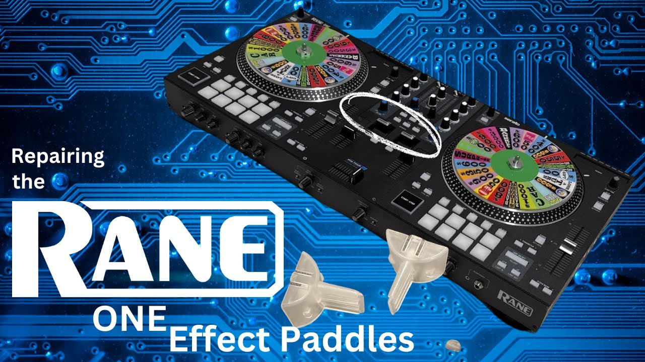 Rane One Repair - Replacing the effect paddle lenses! #dj #ranedj