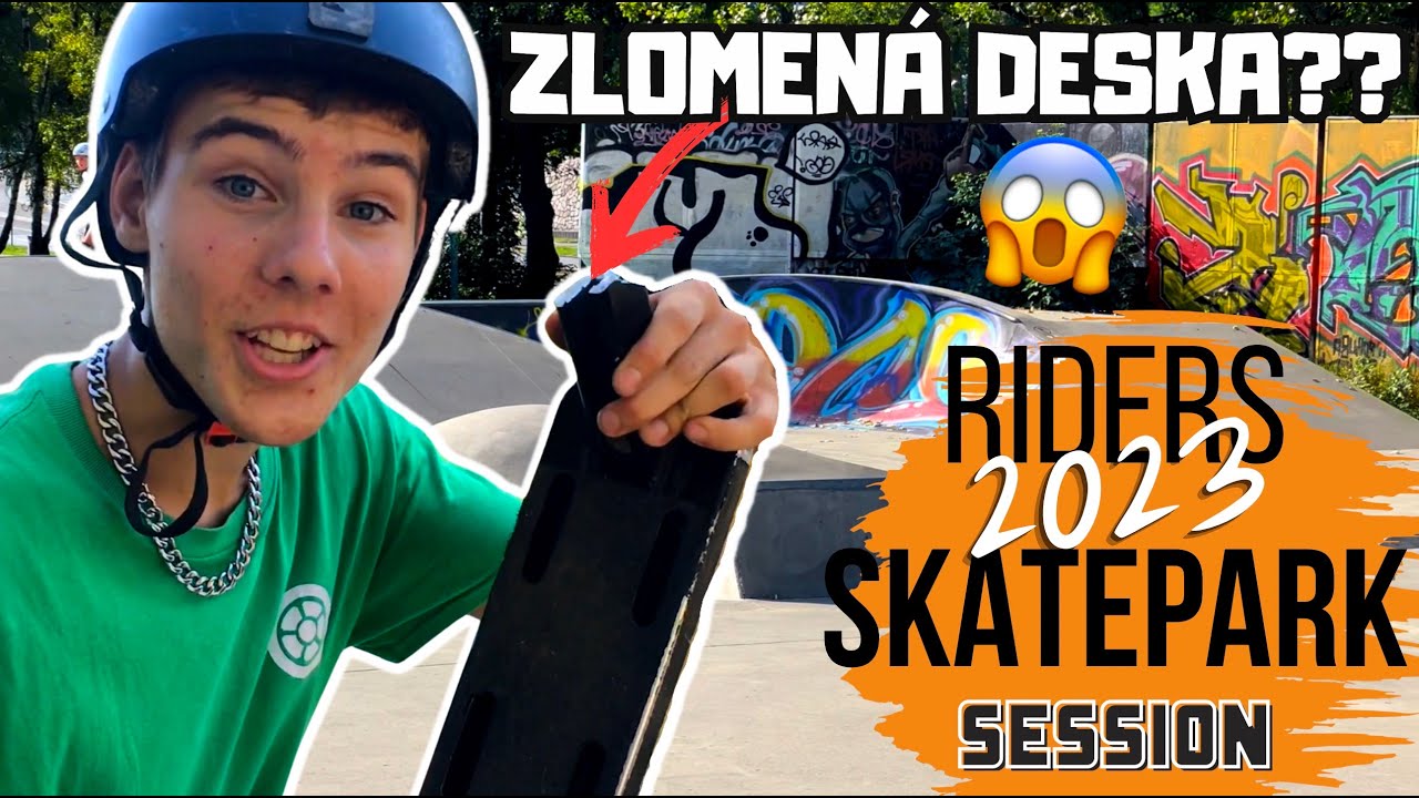 ZLOMENÁ DESKA?? 😳 EXTRÉMNÍ SESSION V OSTRAVĚ 🔥
