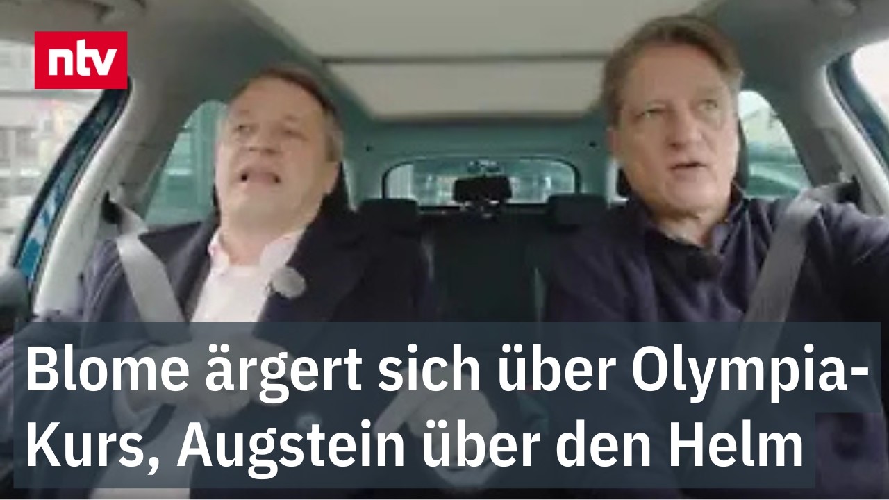 Blome ärgert sich über Olympia-Kurs, Augstein über den Helm - Sport-Eklat im Gegenverkehr | ntv