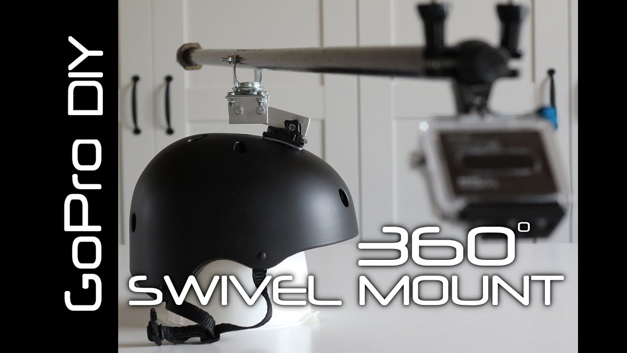 DIY GoPro 360° Swivel / Rotor Mount for helmet - GoPro DIY #3