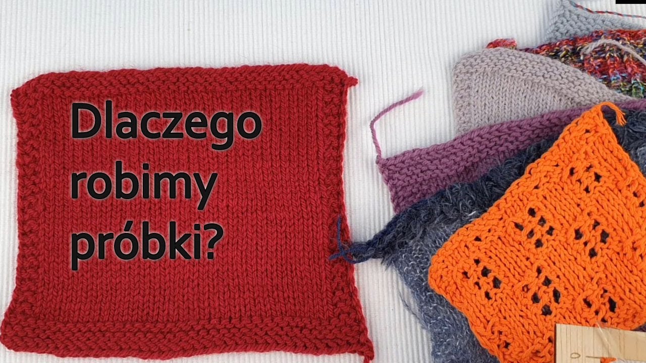 Próbka na drutach, czy próbki na drutach są potrzebne? Jak obliczać oczka? Ile nabrać oczek na druty