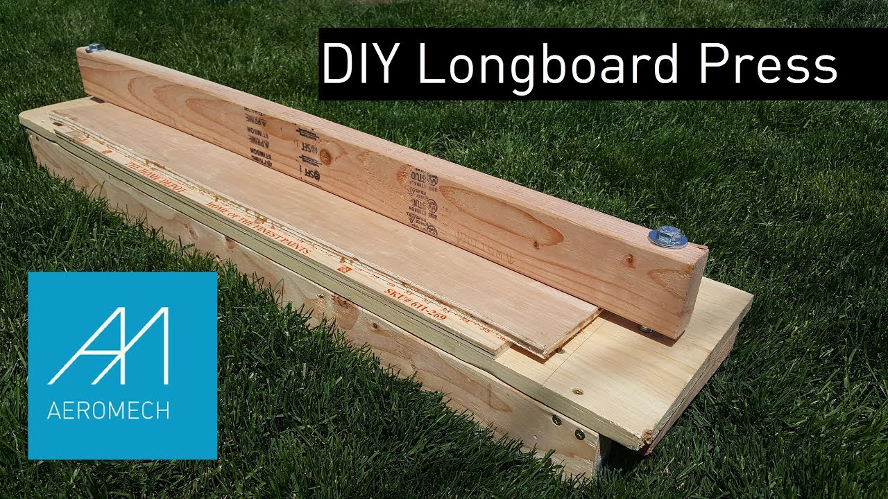 DIY Longboard Press for Cheap!