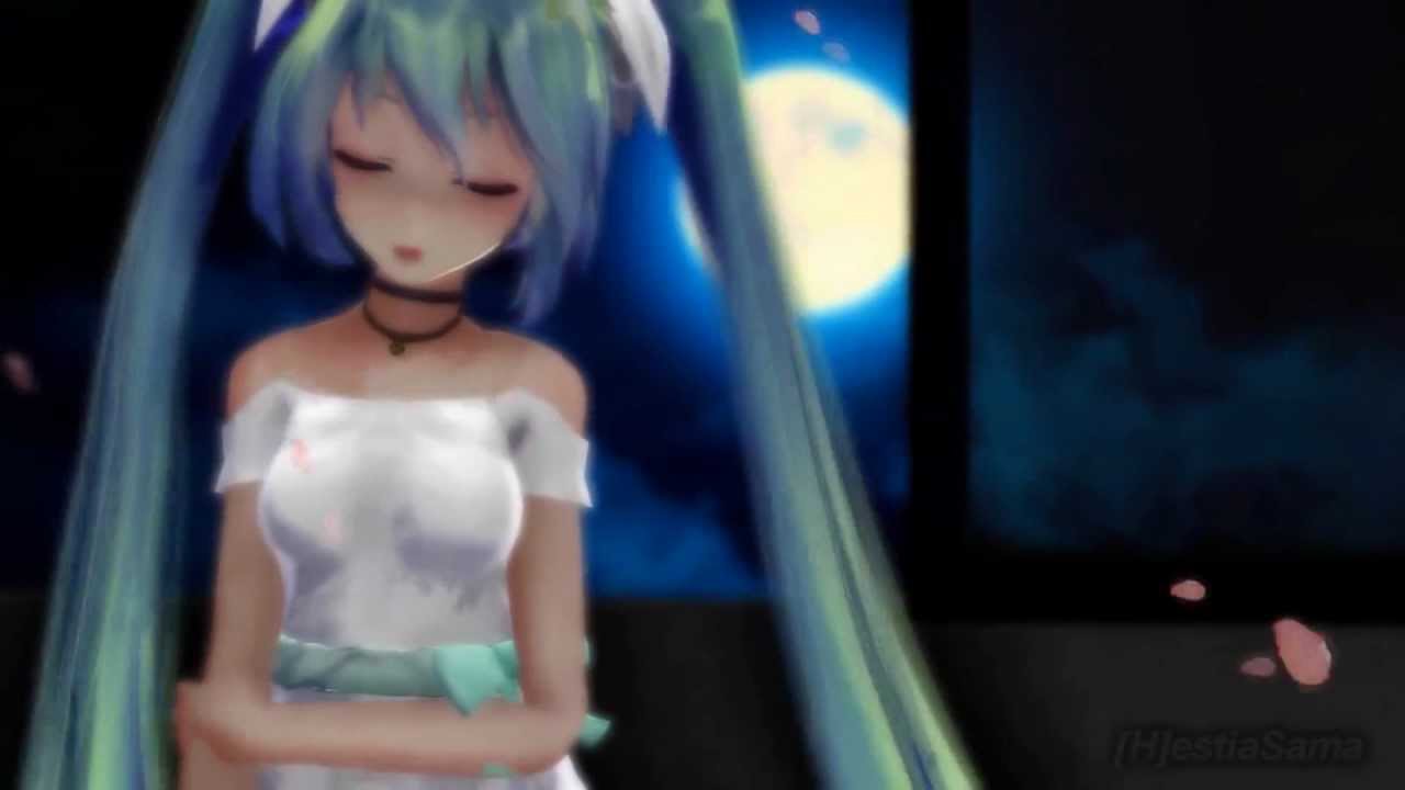 【MMD】【PV】 Hazy Moon (Hatsune Miku) - 朧月 (初音ミク) {中文字幕} HD 1080p