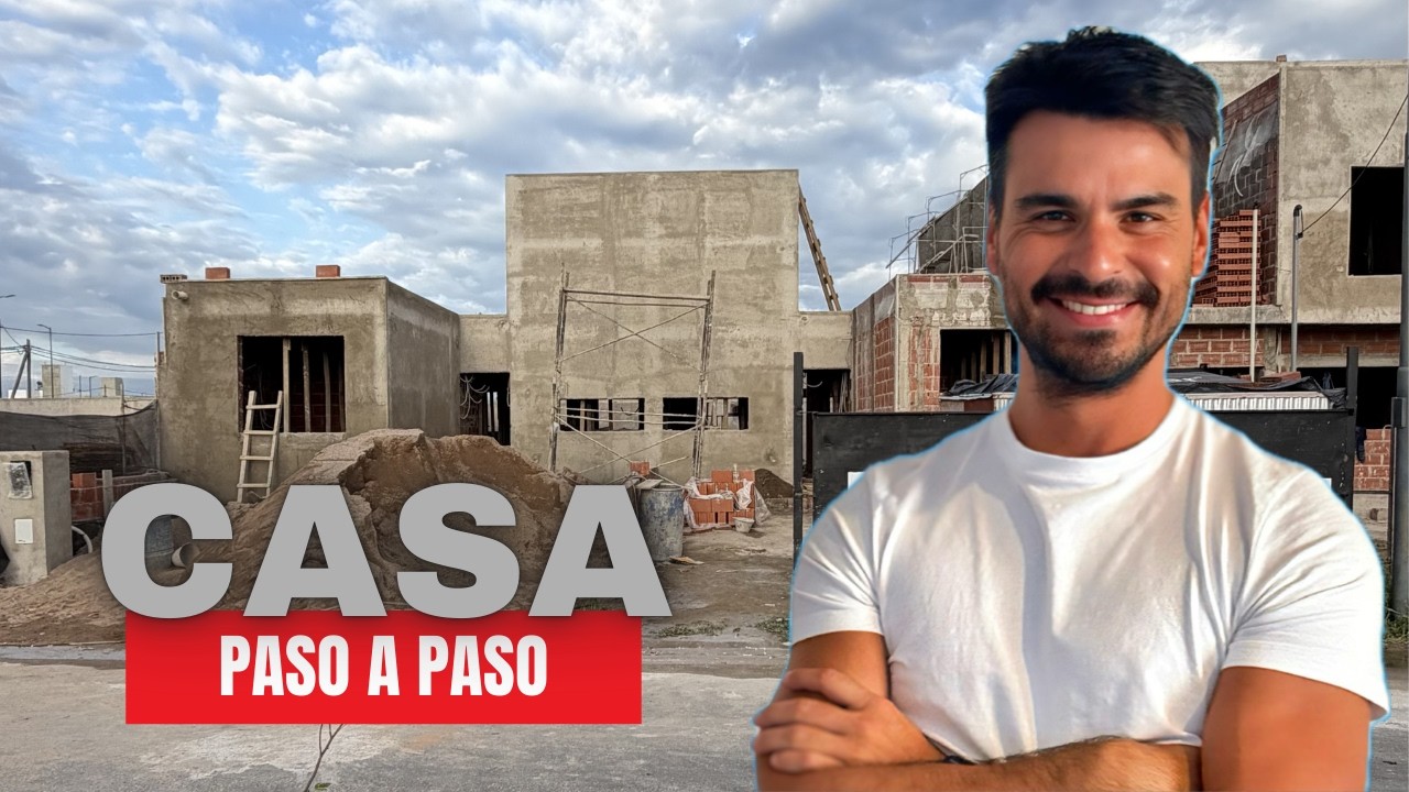 📐👷 Construcción de una CASA Paso a Paso | Techos y Plomeria