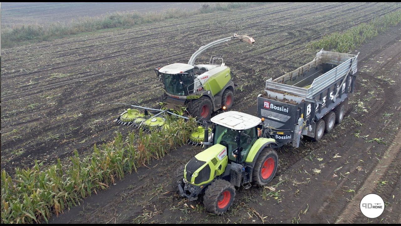 CLAAS JAGUAR 980 - CLAAS AXION 800 | MAIS SILAGE🌽 | BASCHIROTTO