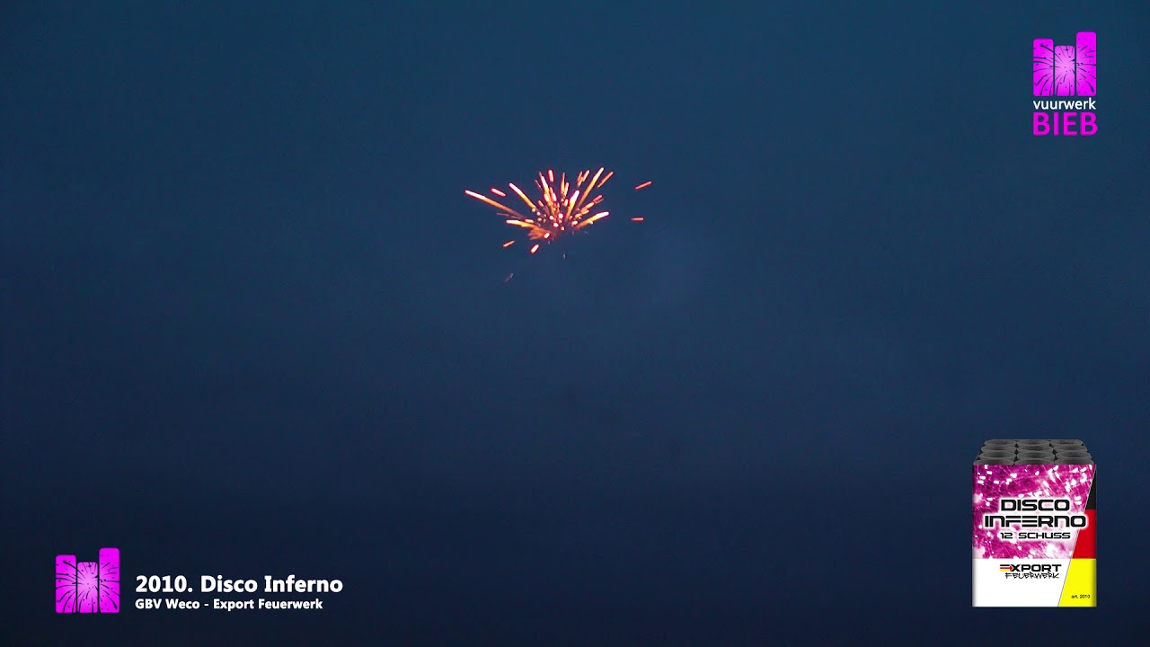 Disco Inferno - GBV Weco - Export Feuerwerk - vuurwerkbieb.nl