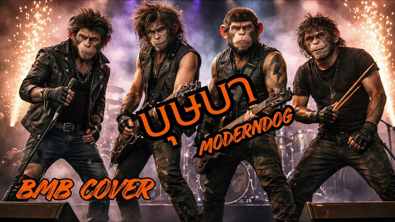 บุษบา - Moderndog [Cover] By Brutal Monkey Brand [ลิงร็อค] I Zeed Record
