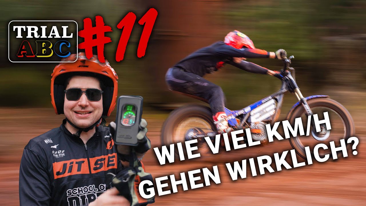 Trial ABC 11 Wie schnell ist ein Trial Motorrad
