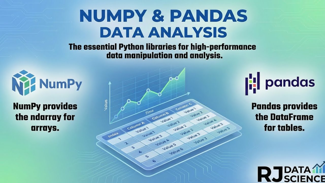 Mastering Python for Data Science: NumPy, Pandas, and Data Analysis Essentials
