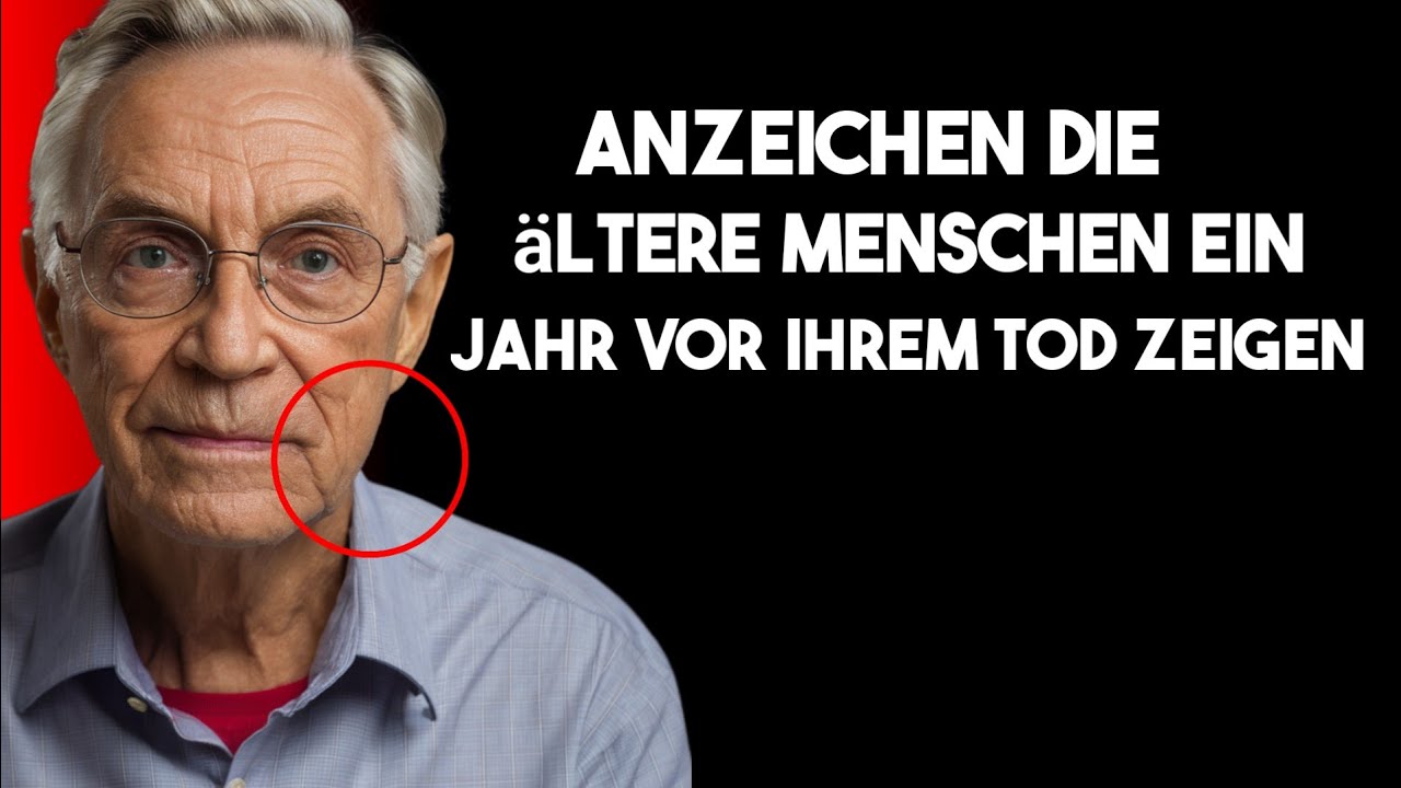 5 Anzeichen, die &auml;ltere Menschen ein Jahr vor ihrem Tod zeigen