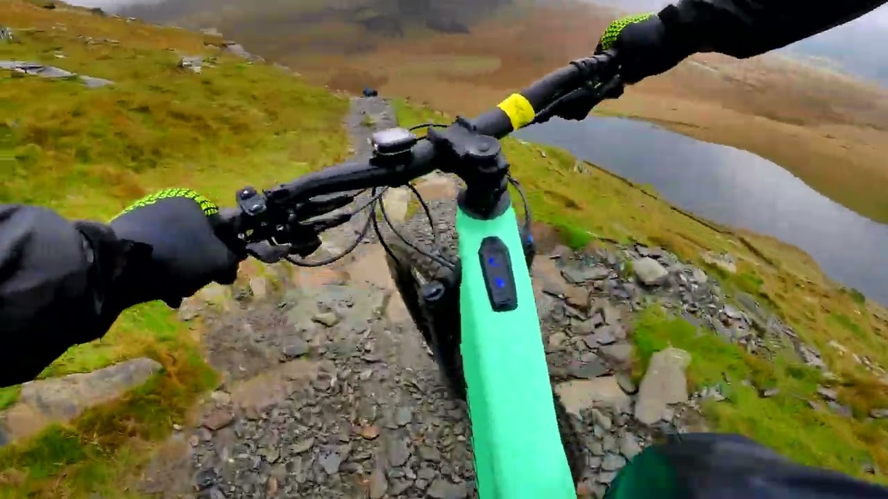 Snowdon on an ebike. Llanberis up, Rangers down!