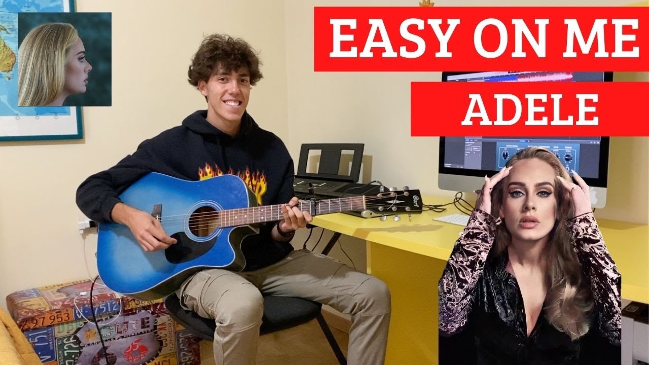 Adele - Easy On me (guitar cover with tabs/chords) 🎸