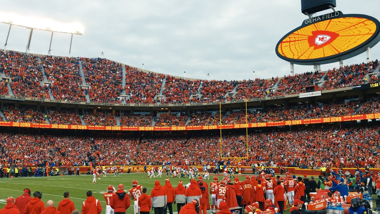 Arrowhead Stadium Home of the Chiefs + Tomahawk Chop in 4k