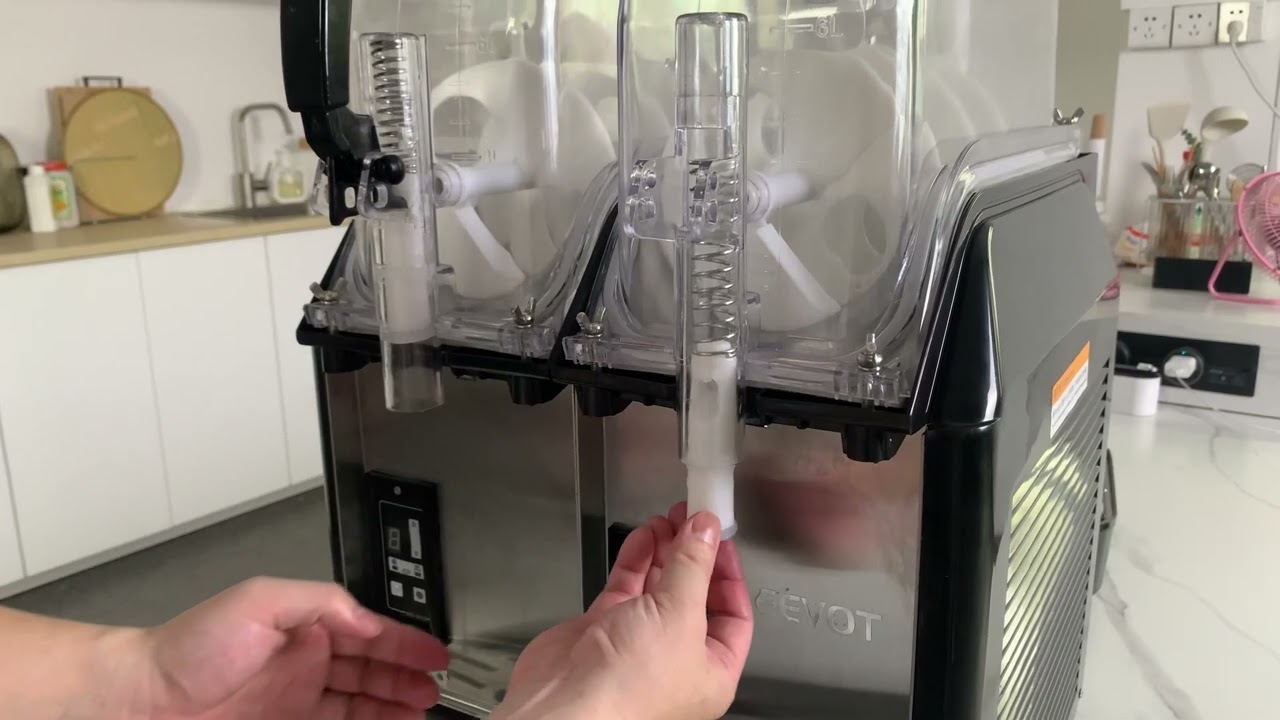 HOW TO REMOVE AND INSTALL YOUR LEEVOT SLUSH MACHINE